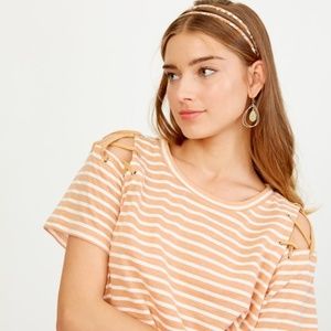 NWT Boutique Ginger Jersey Top